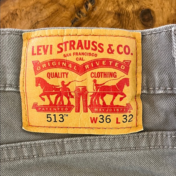 Levi's Gray Chinos & Khakis - Picture 2 of 7